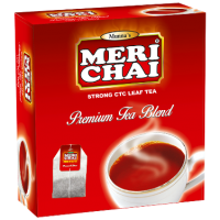 Meri Chai (Мери Чай) Высококачественный 100 пак. по 2г. индийский чёрный чай с ложкой (Индия)