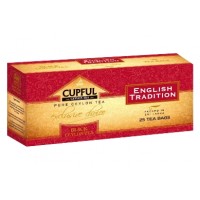 Cupful (Капфул) Английский Традиционный 25 пак. по 2г. чёрный пакетированный (Шри Ланка)