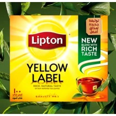 Lipton (Липтон) 100пак. по 2г. чёрный пакетированный чай (О.А.Э.)