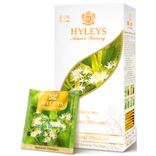 Hyleys (Хейлис) Гармония Природы чёрный с цветами Липы 25 пак. (Шри-Ланка)