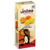 Unitea (Юнити) Апельсин Лимон 25пак. по 2г. чёрный с ароматом (Шри-Ланка)