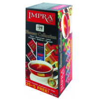 Impra (Импра) Ассорти 5 вкусов чёрный аромат. 30пак. по 2г. (Шри-Ланка)