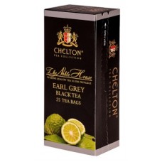 Chelton (Челтон) Благородный дом Бергамот 25 пак. чёрный чай с маслом бергамота Премиум (Шри-Ланка)