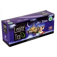 Leoste (Леосте) 1001 Ночь Али Баба 25пак. по 2г. чёрный и зелёный с натуральными добавками (Шри-Ланка)