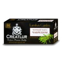 Creatlur (Креатлюр) Чабрец 25пак. по 2г. чёрный чай с добавками (Шри Ланка)