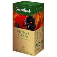 Greenfield (Гринфилд) Фестив Грейп  25пак.по 1.5г. фруктово-травяной (Россия)