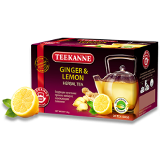 Teekanne (Тиканн) Имбирь Лимон 20пак. по 1,75г. фруктово-травяной (Германия)