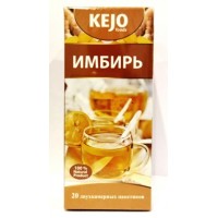 Kejo (Кежо) Имбирь 20пак. по 1,8г. измельчённый корень имбиря (Россия)