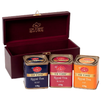 Tea Tang (Ти Тэнг) Набор Королевская коллекция Бордо 3 вида по 100г. Размер: 10x25x10 см. (Шри Ланка)