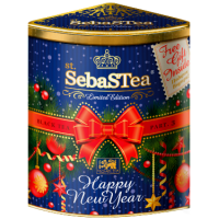 SebaSTea (СебасТи) С Новым Годом (part 3) 150г. чёрный среднелистовой с маслом бергамота (Шри-Ланка)