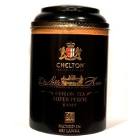 Chelton Челтон Благородный дом Канди 200г. чёрный пекое D:12см., В:19см. (Шри-Ланка)