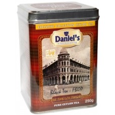 Daniel's (Дэниэлс) Великолепный 250г. среднелистовой чёрный чай сорта ФБОП. Размер: 15*10,5*10,5см.(Шри-Ланка)