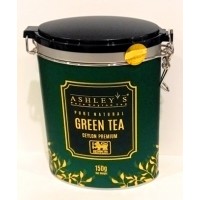 Ashleys (Эшли) Зелёный чай 150г. цейлонский зелёный Размер:16,5*13*6,5см.(Шри-Ланка)